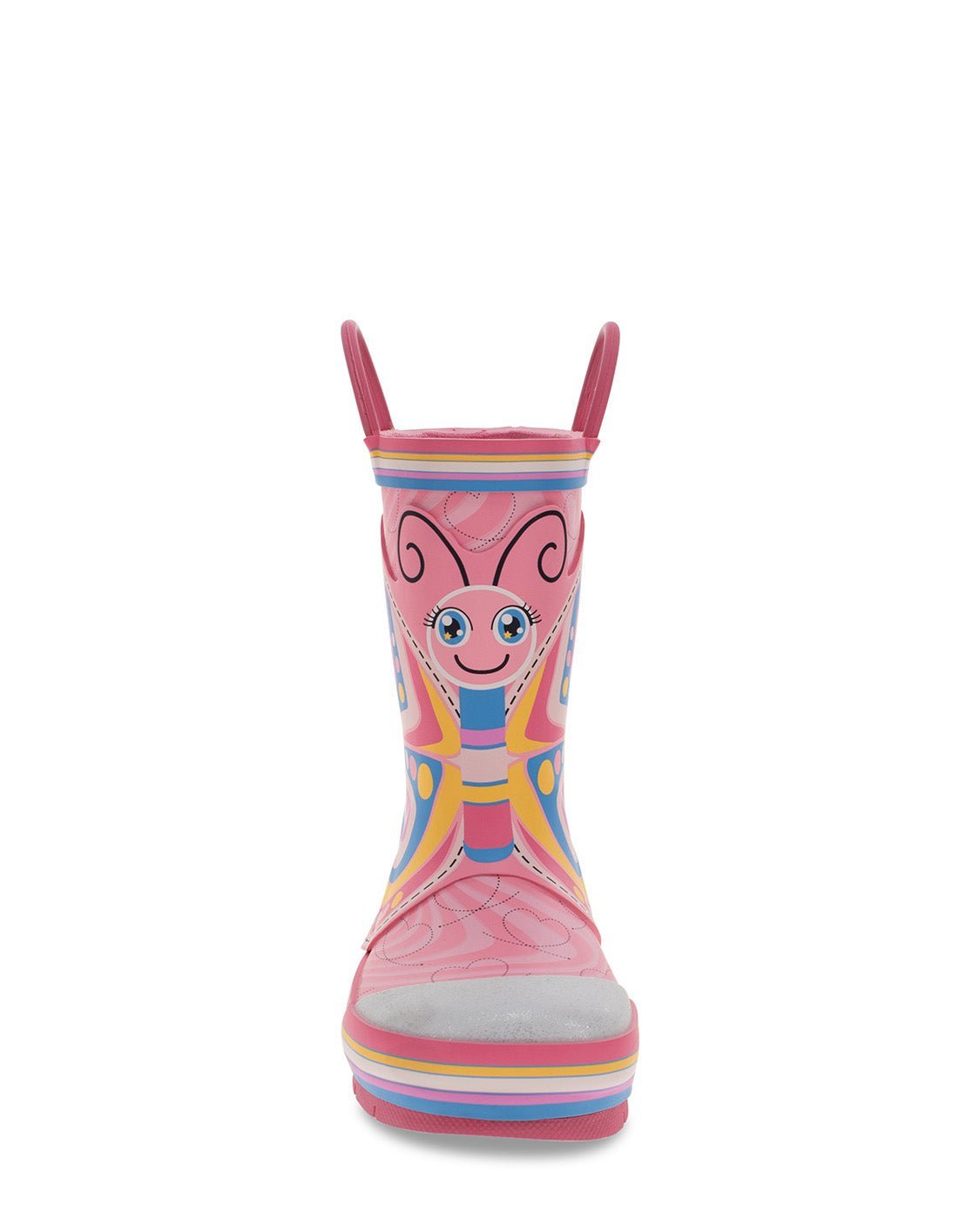 Kids Bella Butterfly Rain Boot - Pink - WSC B2B