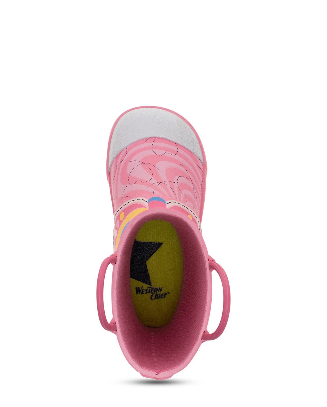 Kids Bella Butterfly Rain Boot - Pink - WSC B2B