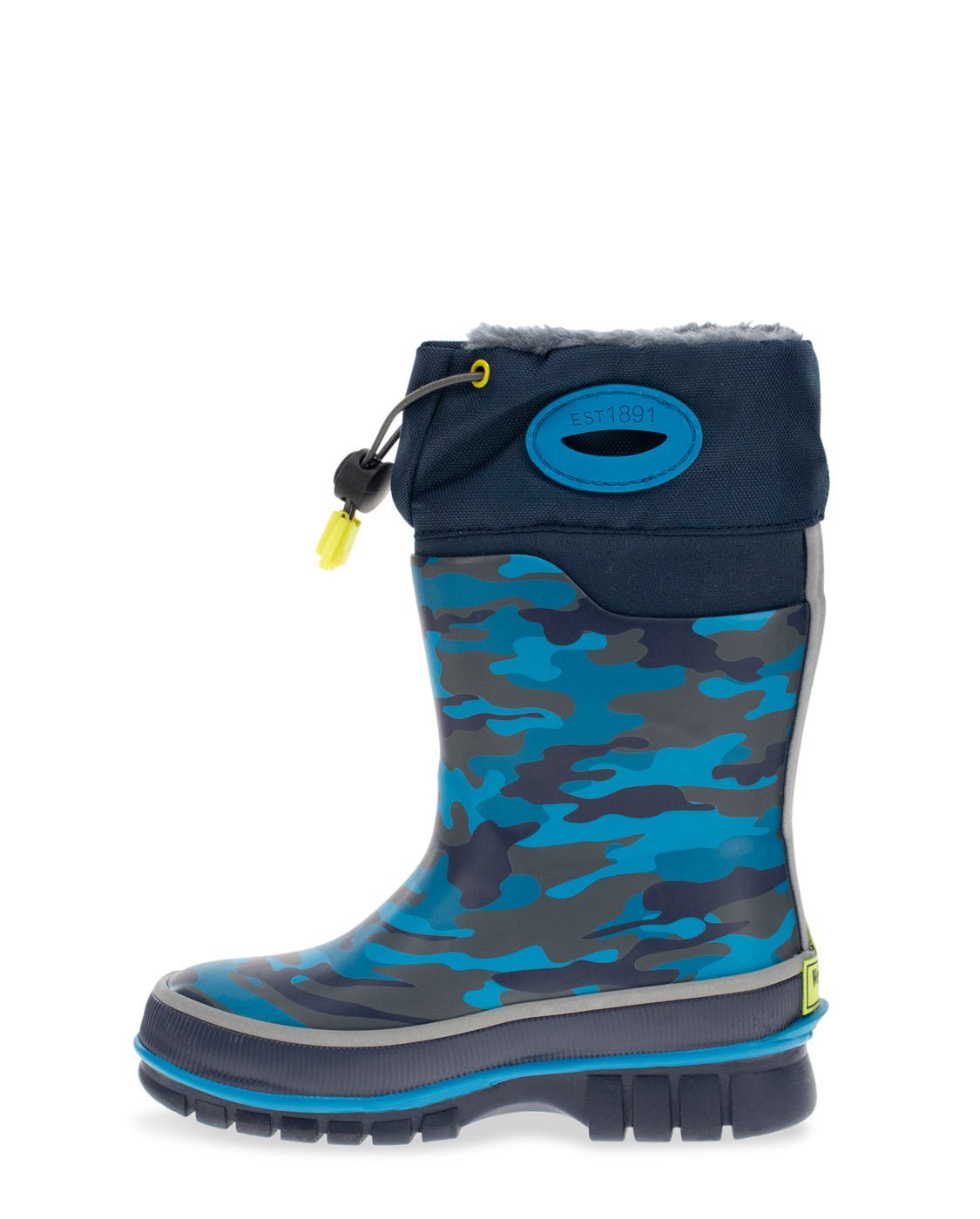 Kids Camo Frost Winterprene Cold Weather Boot - Navy Polybag - WSC B2B