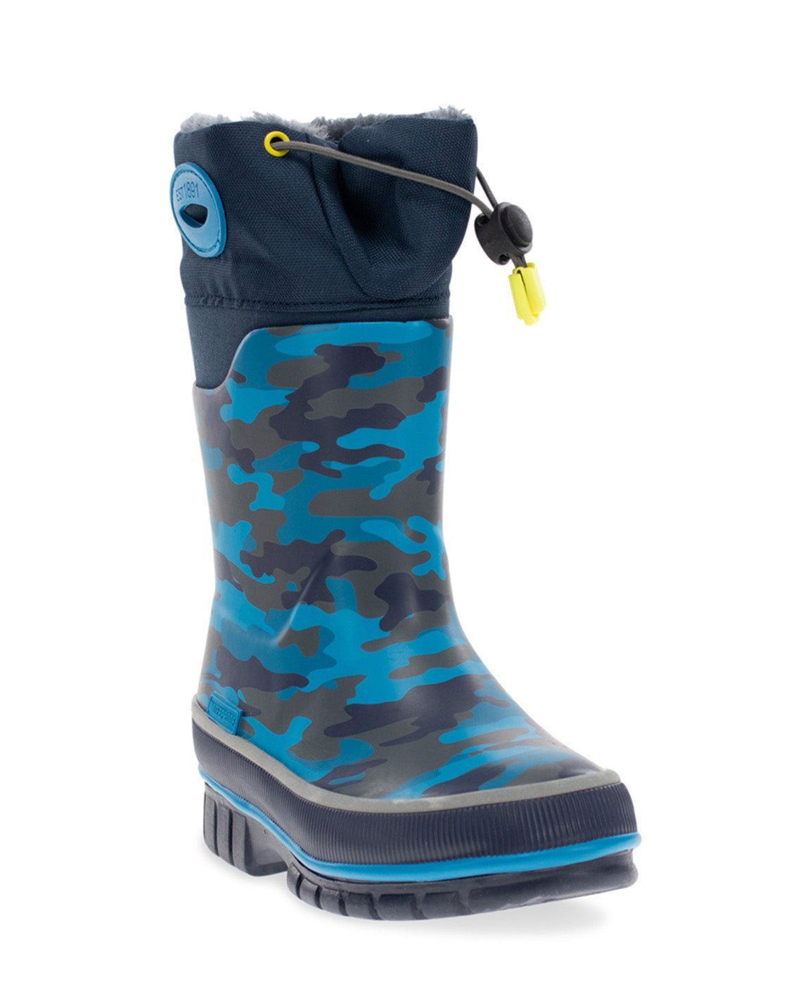 Kids Camo Frost Winterprene Cold Weather Boot - Navy Polybag - WSC B2B