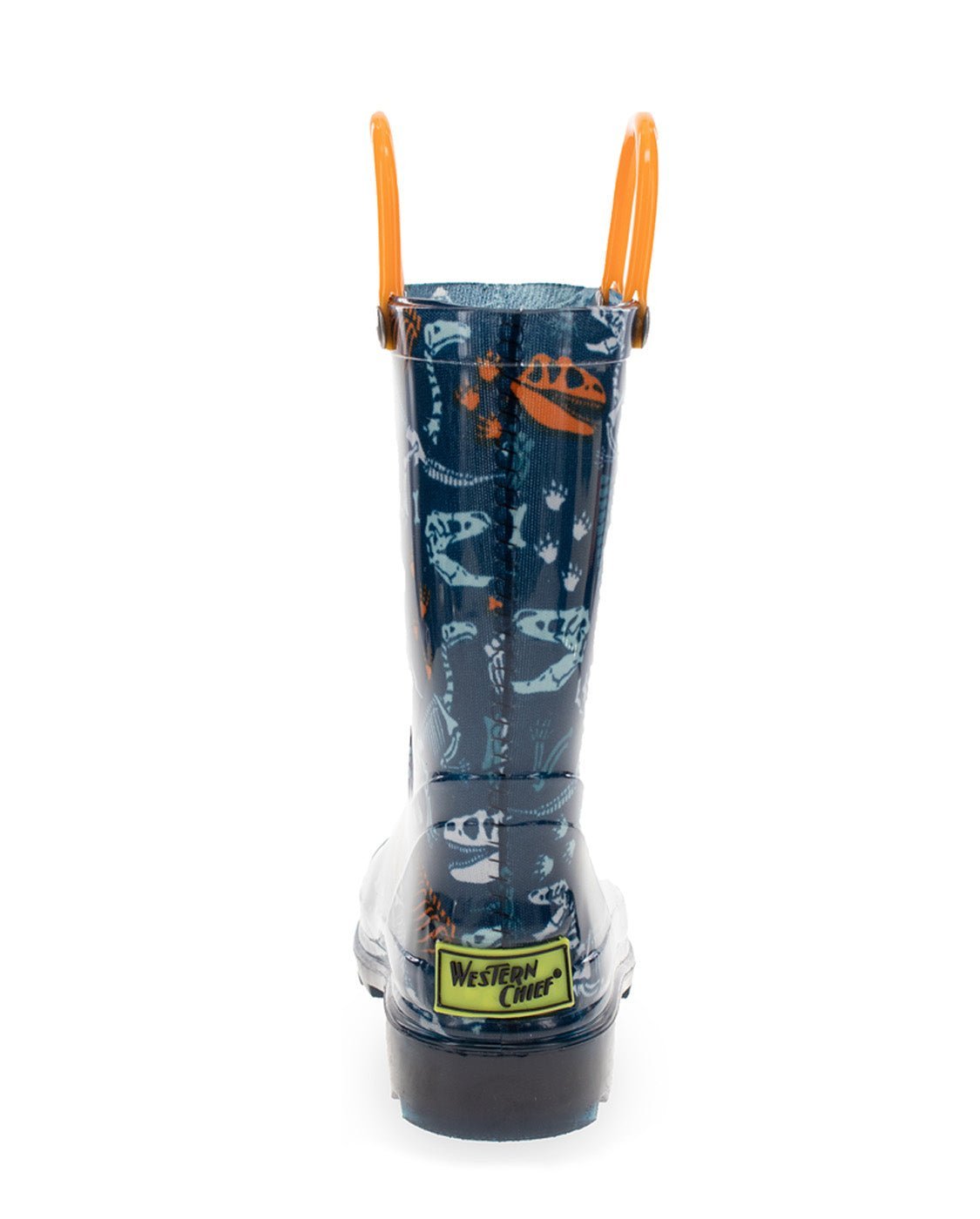 Kids Fossilized Lighted Rain Boot - Navy - Washington Shoe Company B2B