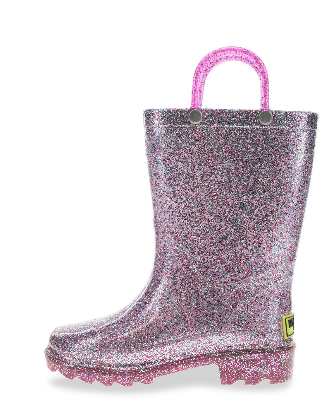 Kids Glitter Lighted Rain Boot - Multi - Washington Shoe Company B2B