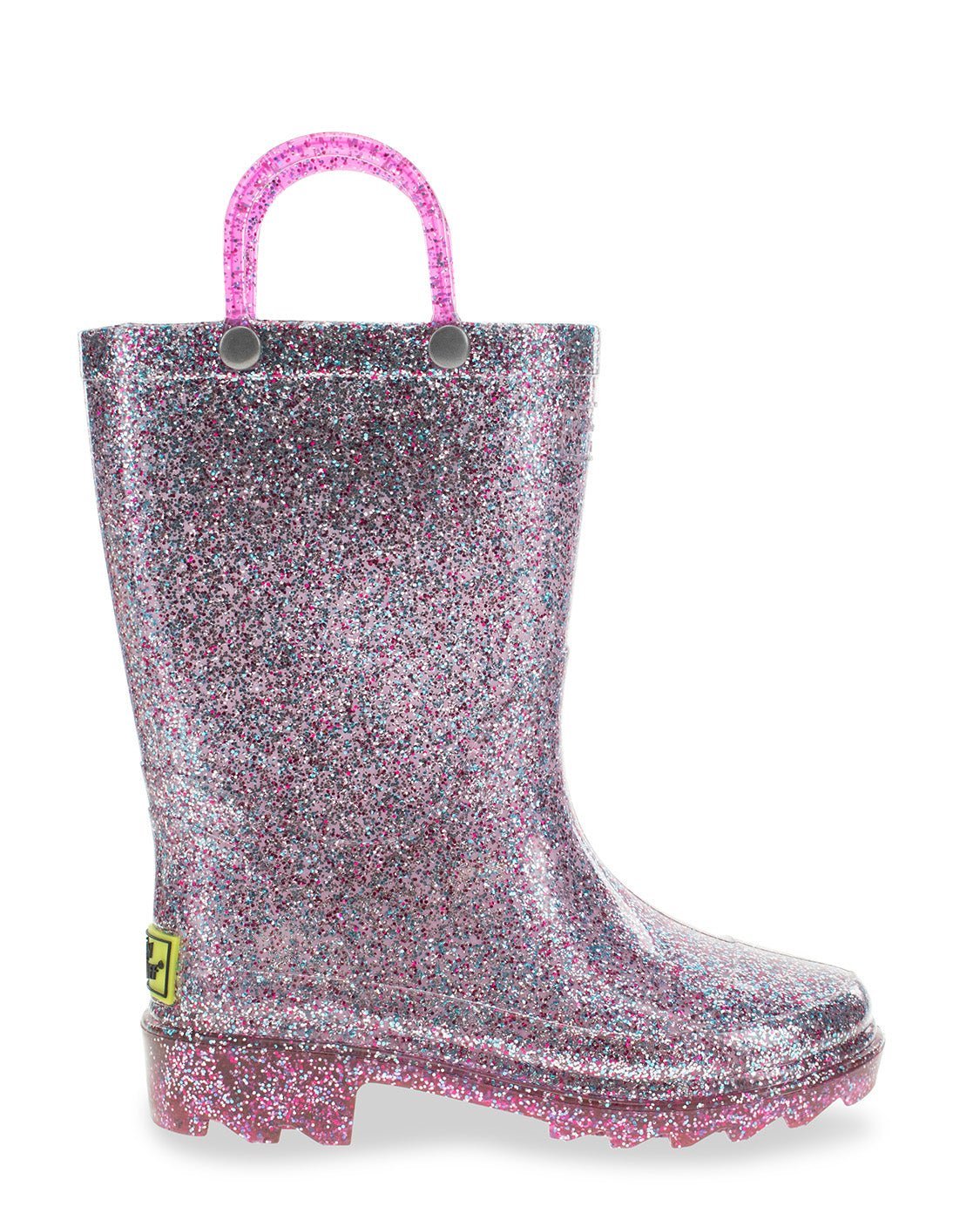 Kids Glitter Lighted Rain Boot - Multi - Washington Shoe Company B2B