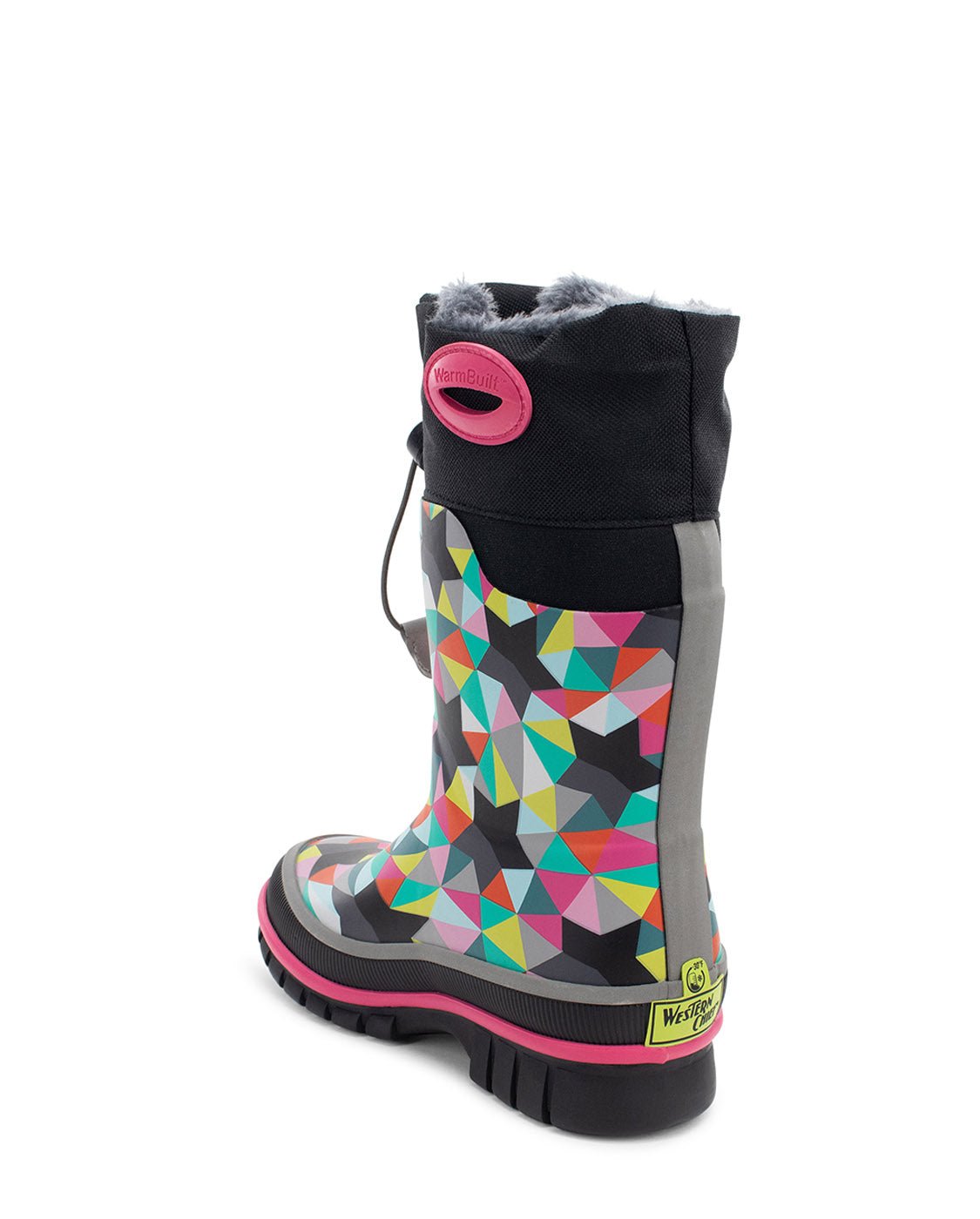 Kids Neoprene Faux Fur Cold Weather Boot - Multi - WSC B2B