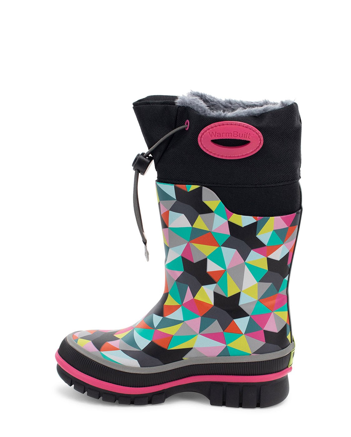 Kids Neoprene Faux Fur Cold Weather Boot - Multi - WSC B2B