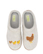 Women's Chicken Family Slipper - Beige - WSC B2B