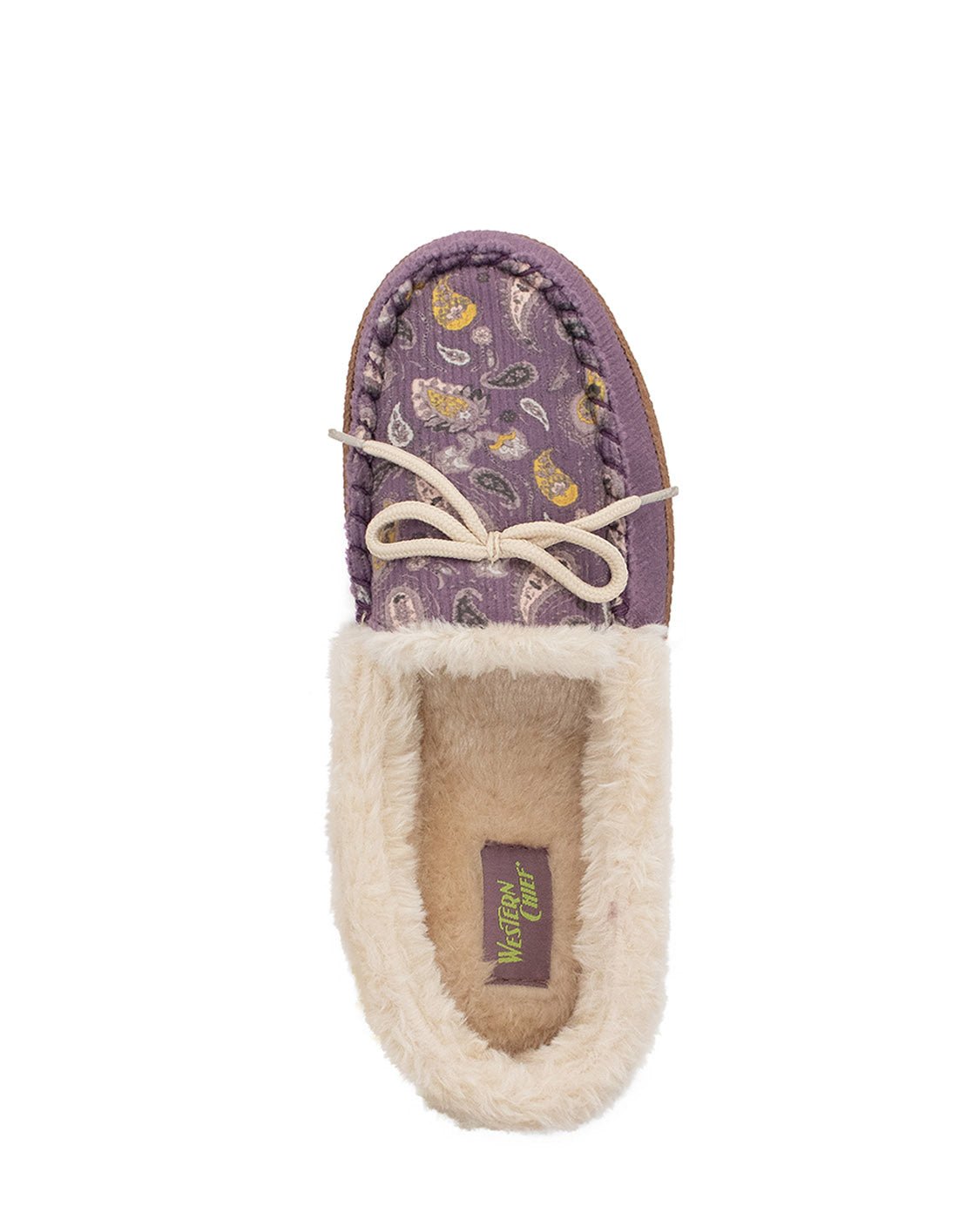 Women's Elaine Paisley Slipper - Purple - WSC B2B