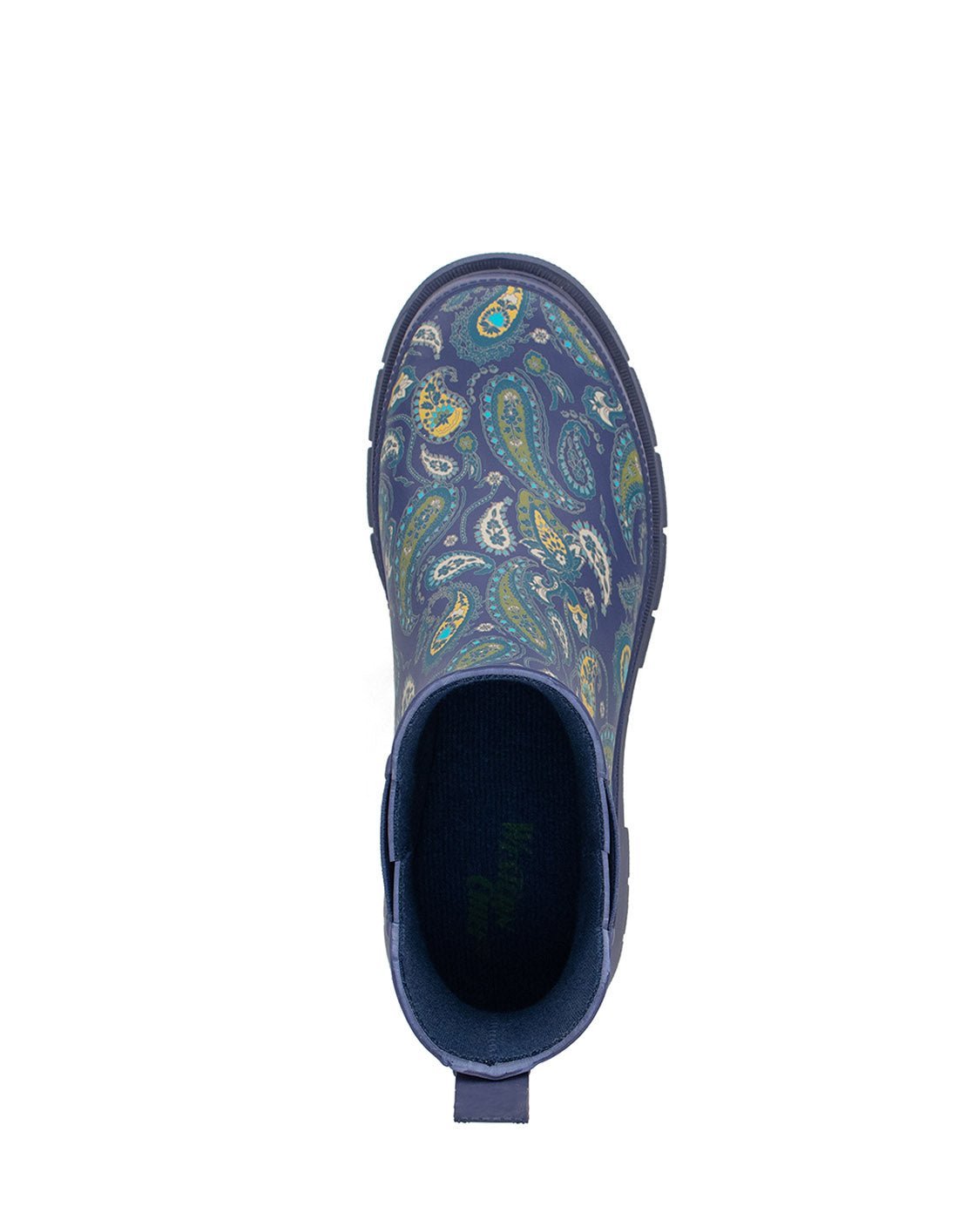 Women's Paisley Chelsea Rain Boot - Blue - WSC B2B