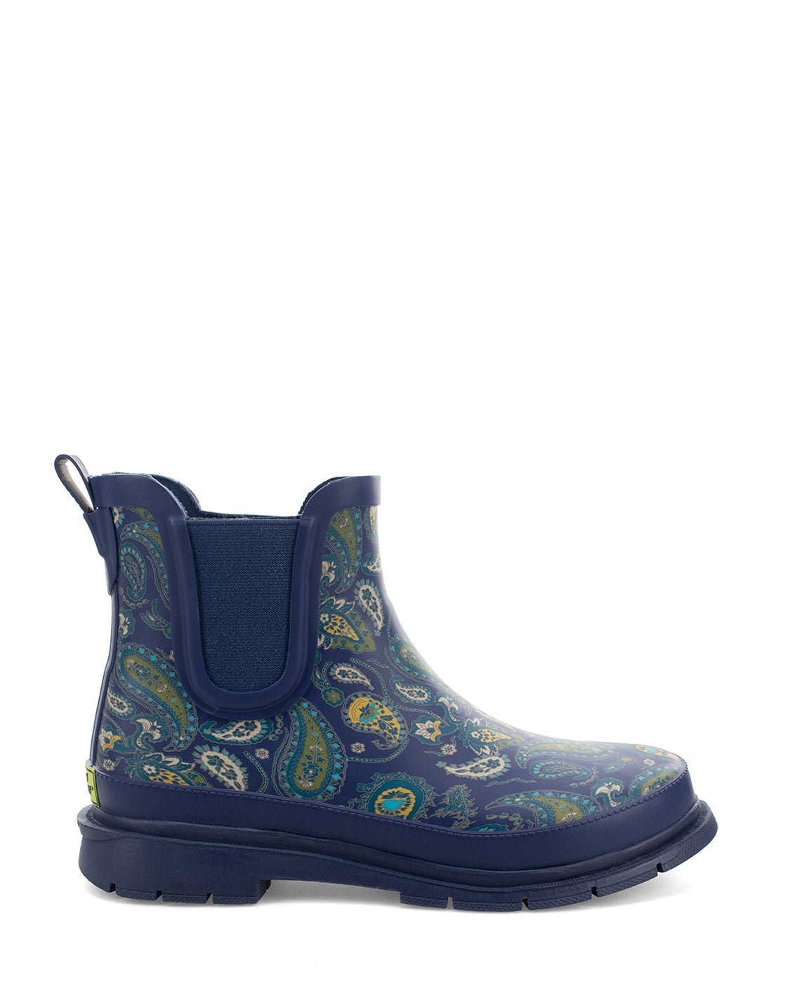 Women's Paisley Chelsea Rain Boot - Blue - WSC B2B