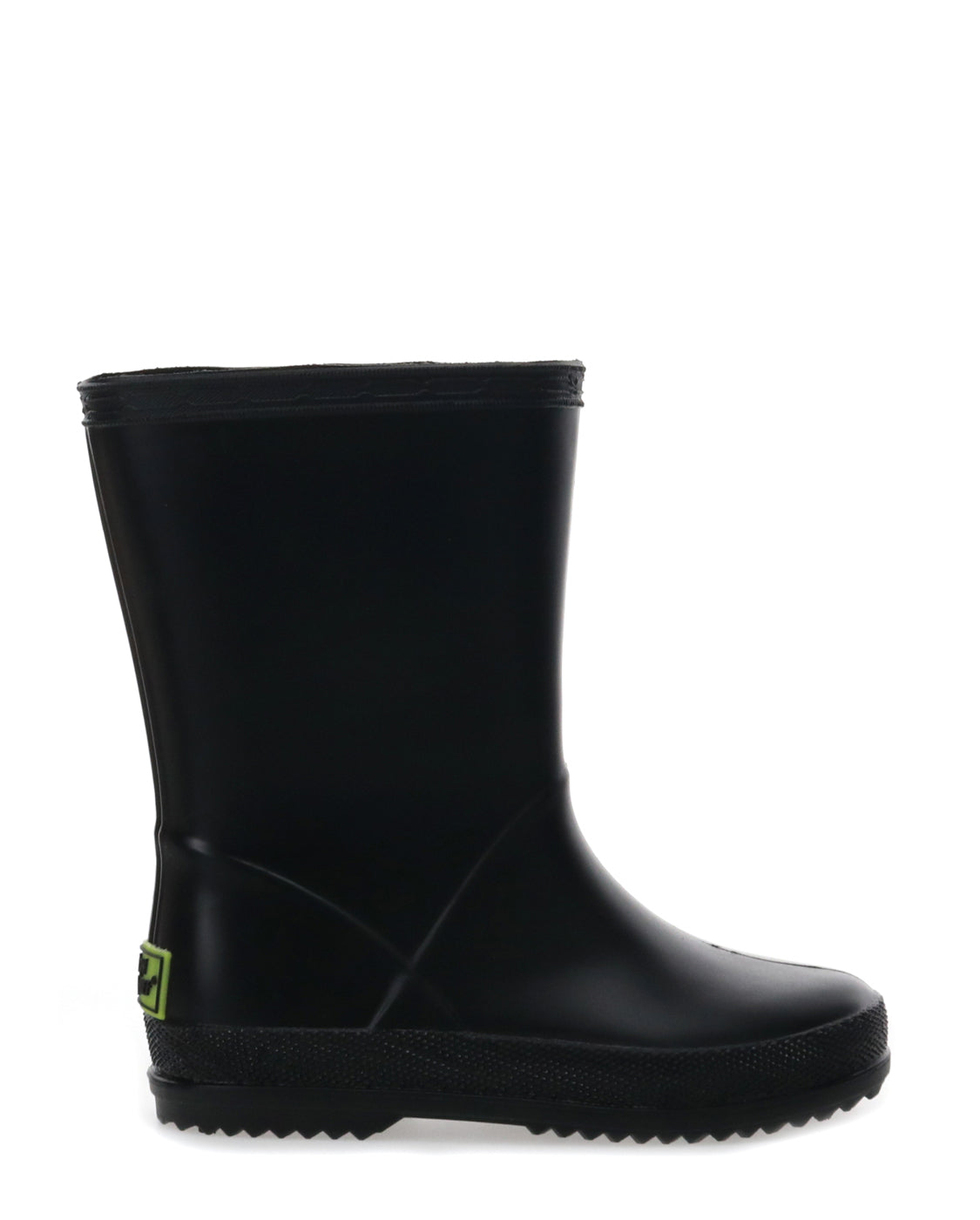 Kids PVC Task Rain Boot - Black