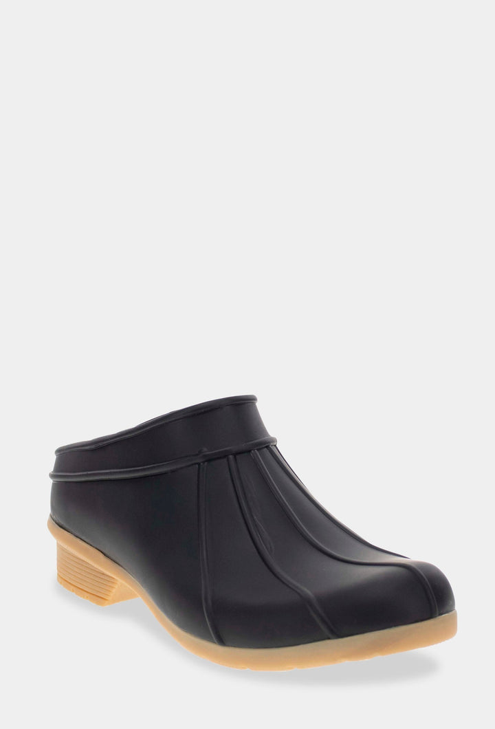 Classic Matte Heel Clog - Black - WSC B2B