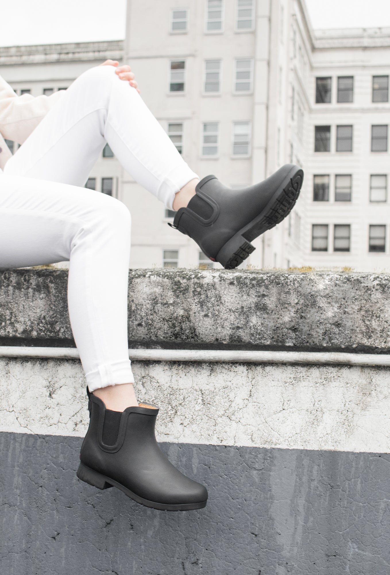 Delridge Chelsea Rain Boot - Black - WSC B2B