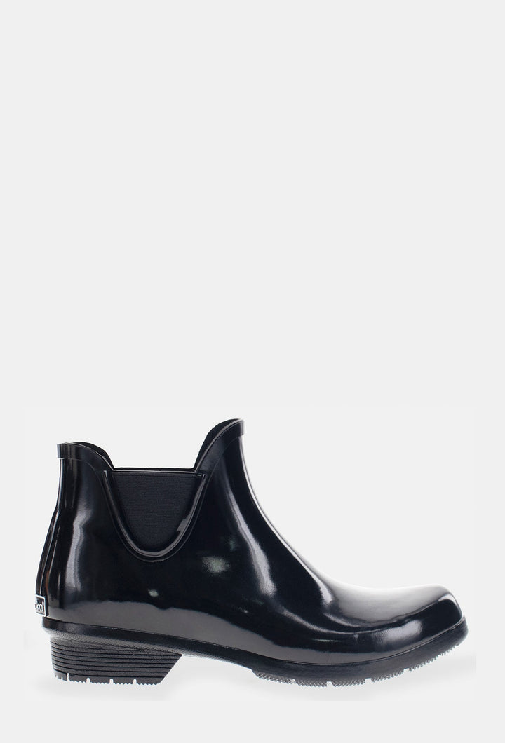 Gloss Chelsea Rain Boot - Black - WSC B2B