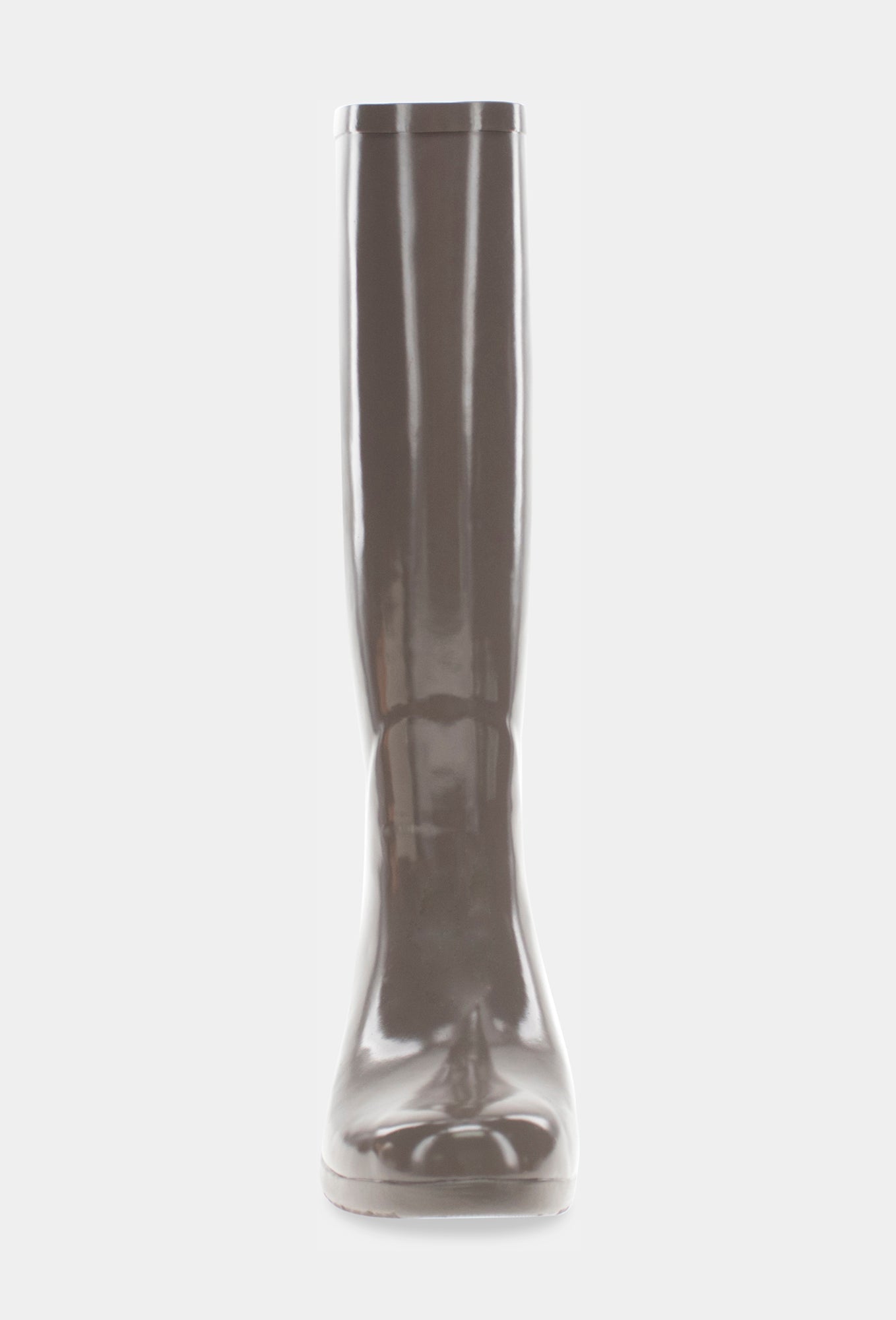 Gloss Tall Rain Boot - Dark Taupe - WSC B2B