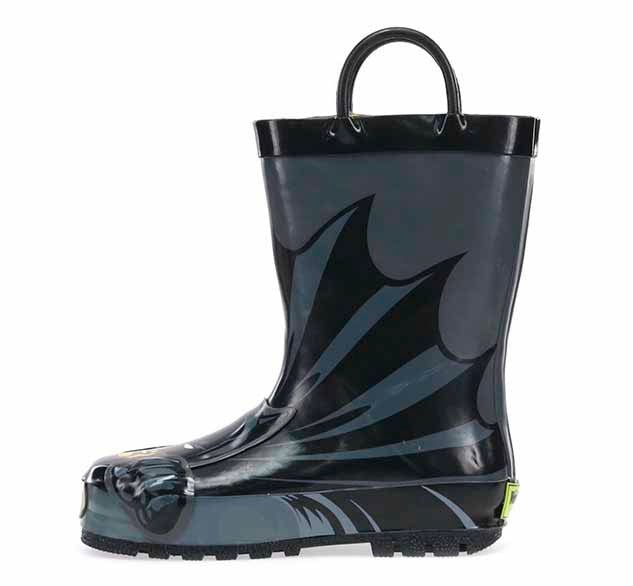 Kids Batman Everlasting Rain Boot - Black - WSC B2B