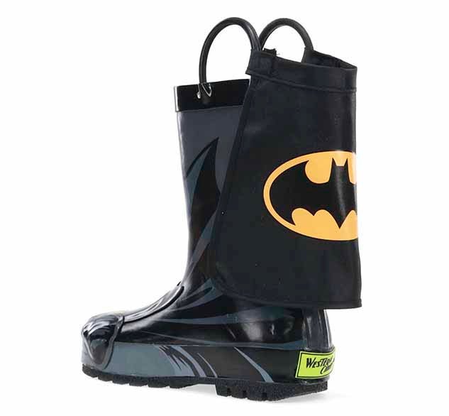 Kids Batman Everlasting Rain Boot - Black - WSC B2B