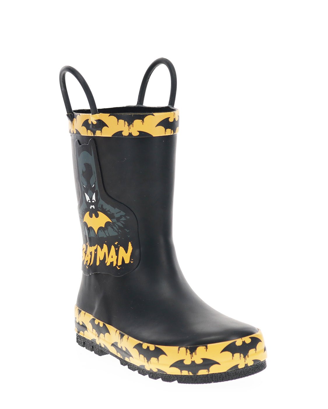 Kids Batman Grunge Rain Boot - Black - WSC B2B