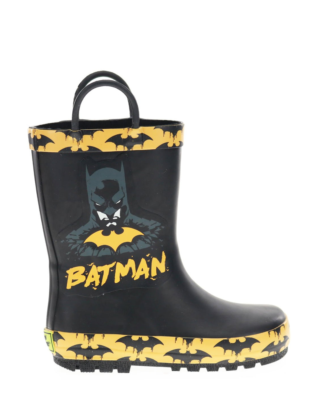 Kids Batman Grunge Rain Boot - Black - WSC B2B