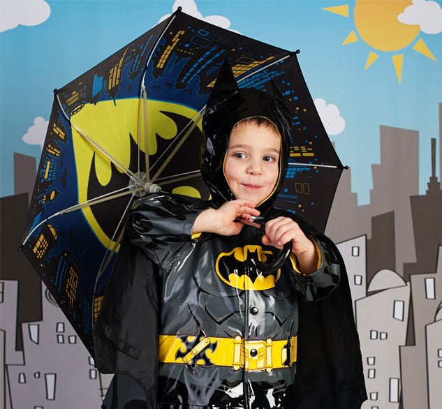 Kids Batman Umbrella - Black - WSC B2B