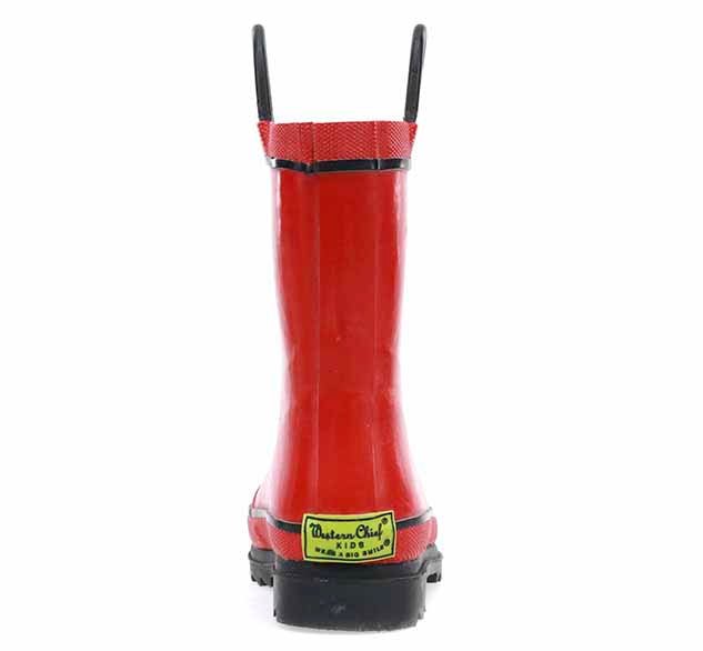 Kids Firechief 2 Rain Boot - Red - WSC B2B