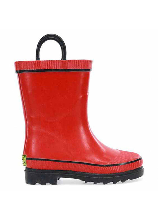 Kids Firechief 2 Rain Boot - Red - WSC B2B