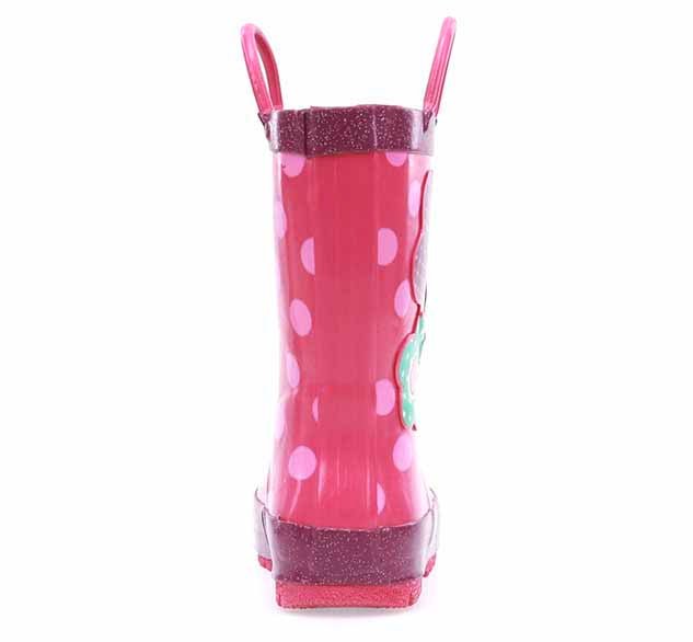 Kids Flower Cutie Rain Boot - Pink - WSC B2B