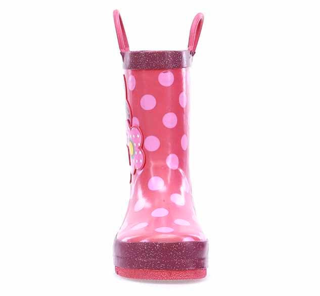 Kids Flower Cutie Rain Boot - Pink - WSC B2B