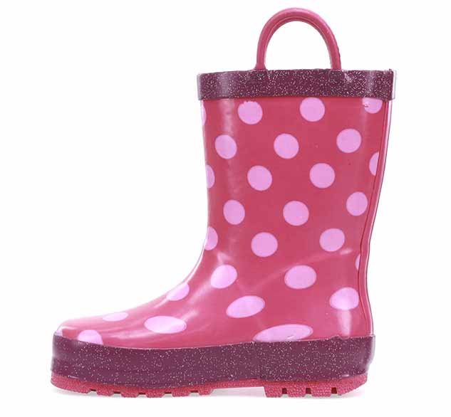 Kids Flower Cutie Rain Boot - Pink - WSC B2B