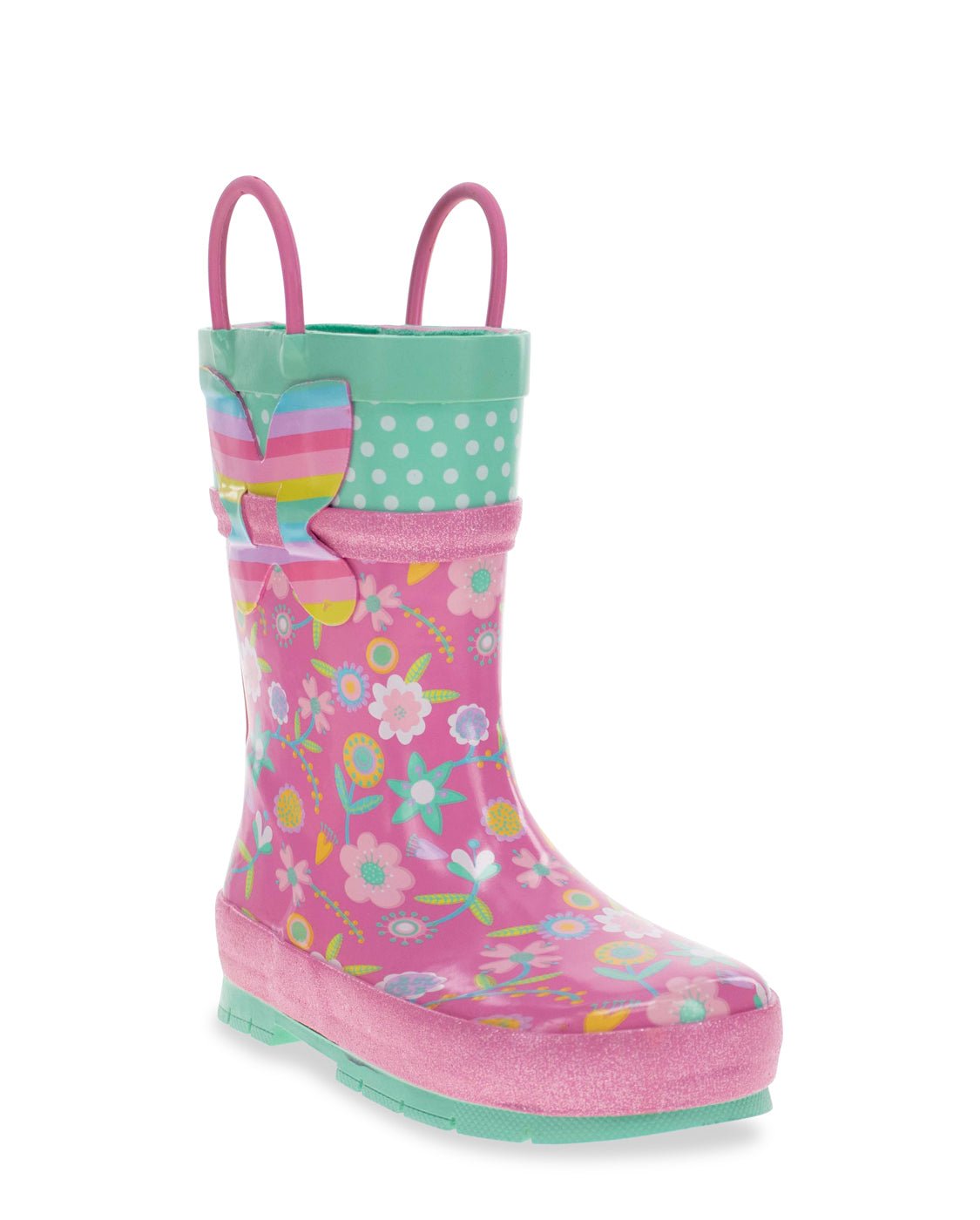 Kids Flutter Rain Boot - Pink - WSC B2B