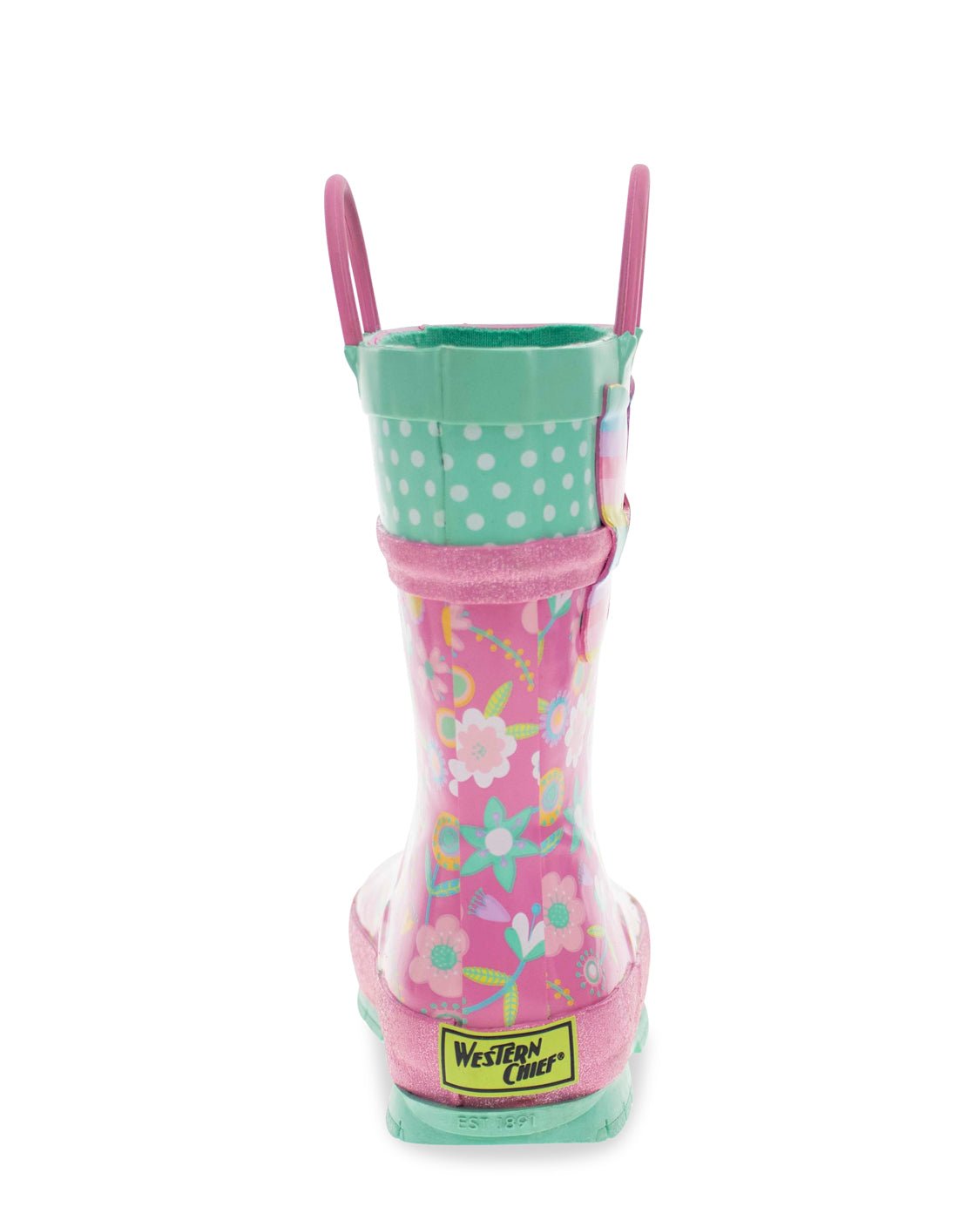 Kids Flutter Rain Boot - Pink - WSC B2B