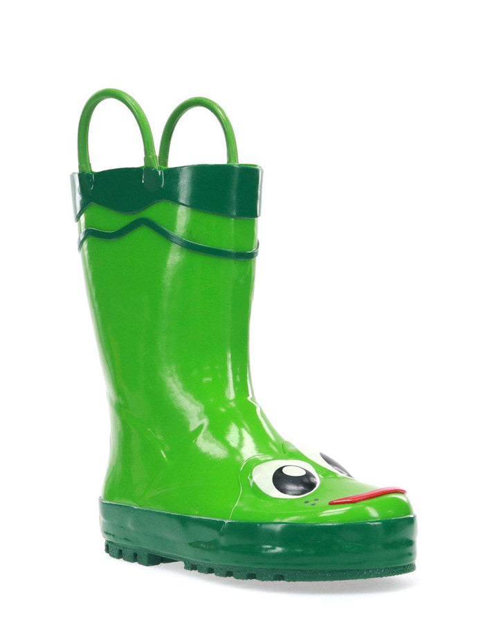 Kids Fritz Frog Rain Boot - Green - WSC B2B