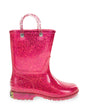 Kids Glitter Rain Boot - Pink - WSC B2B