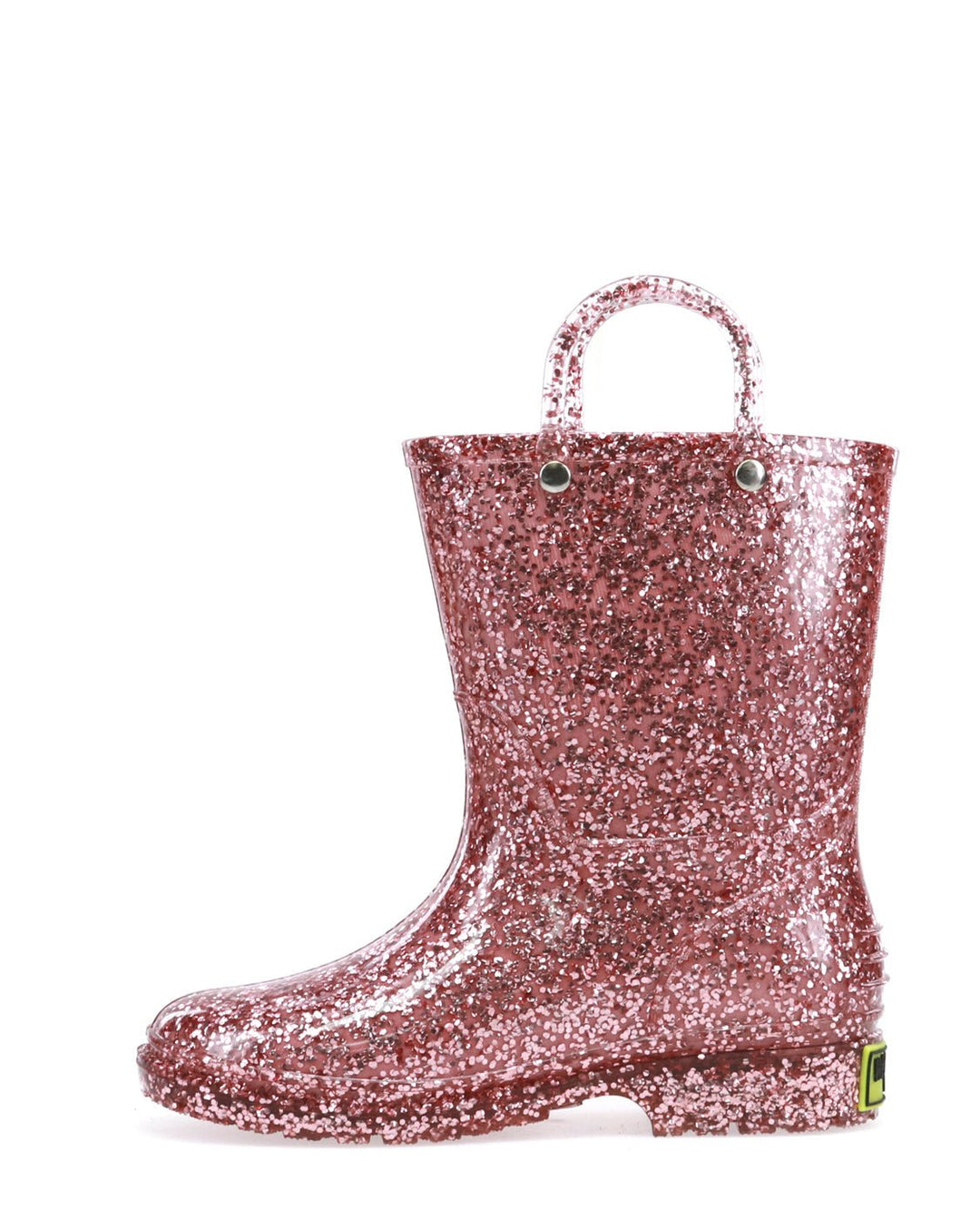 Kids Glitter Rain Boot - Rose Gold - WSC B2B