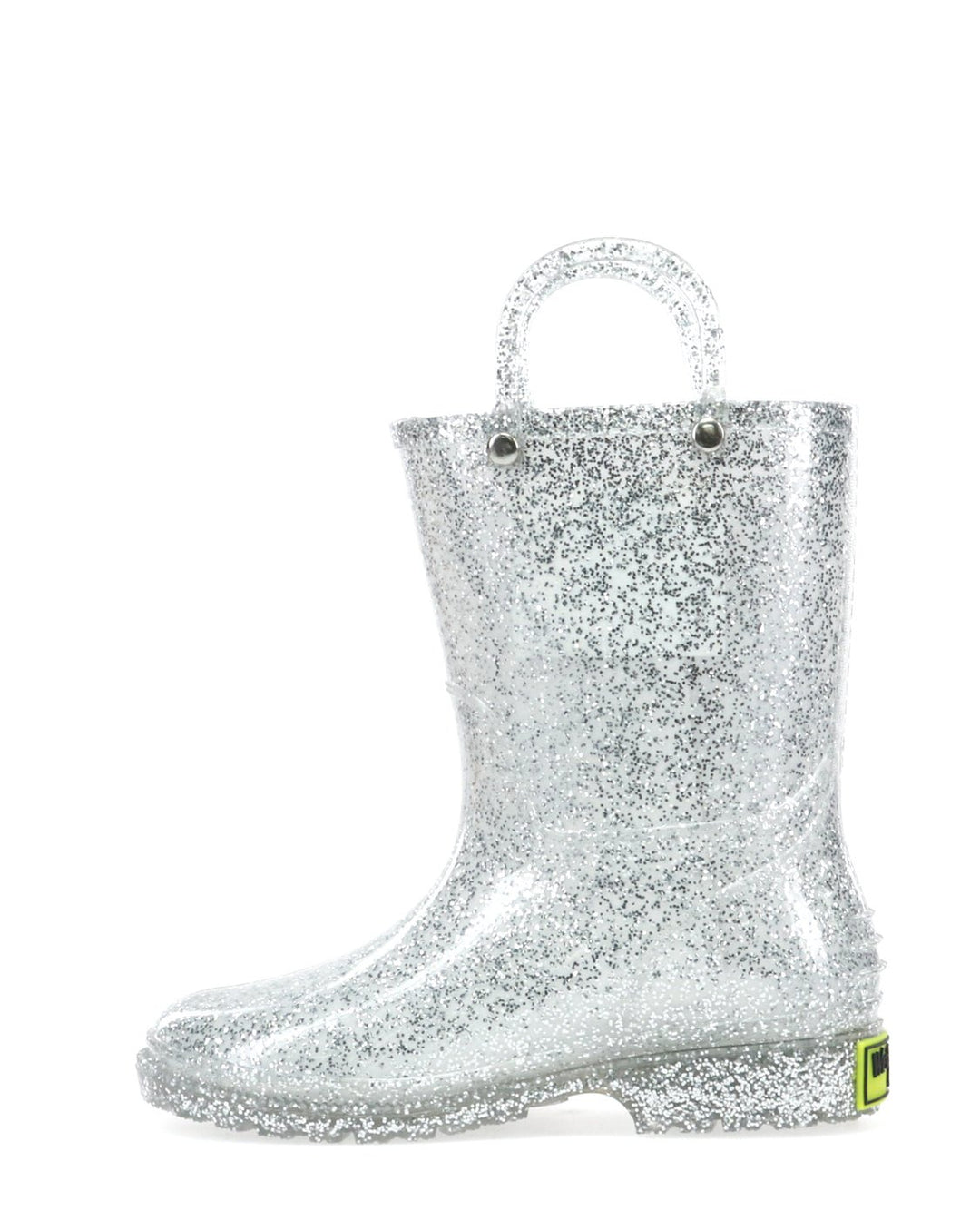Kids Glitter Rain Boot - Silver - WSC B2B