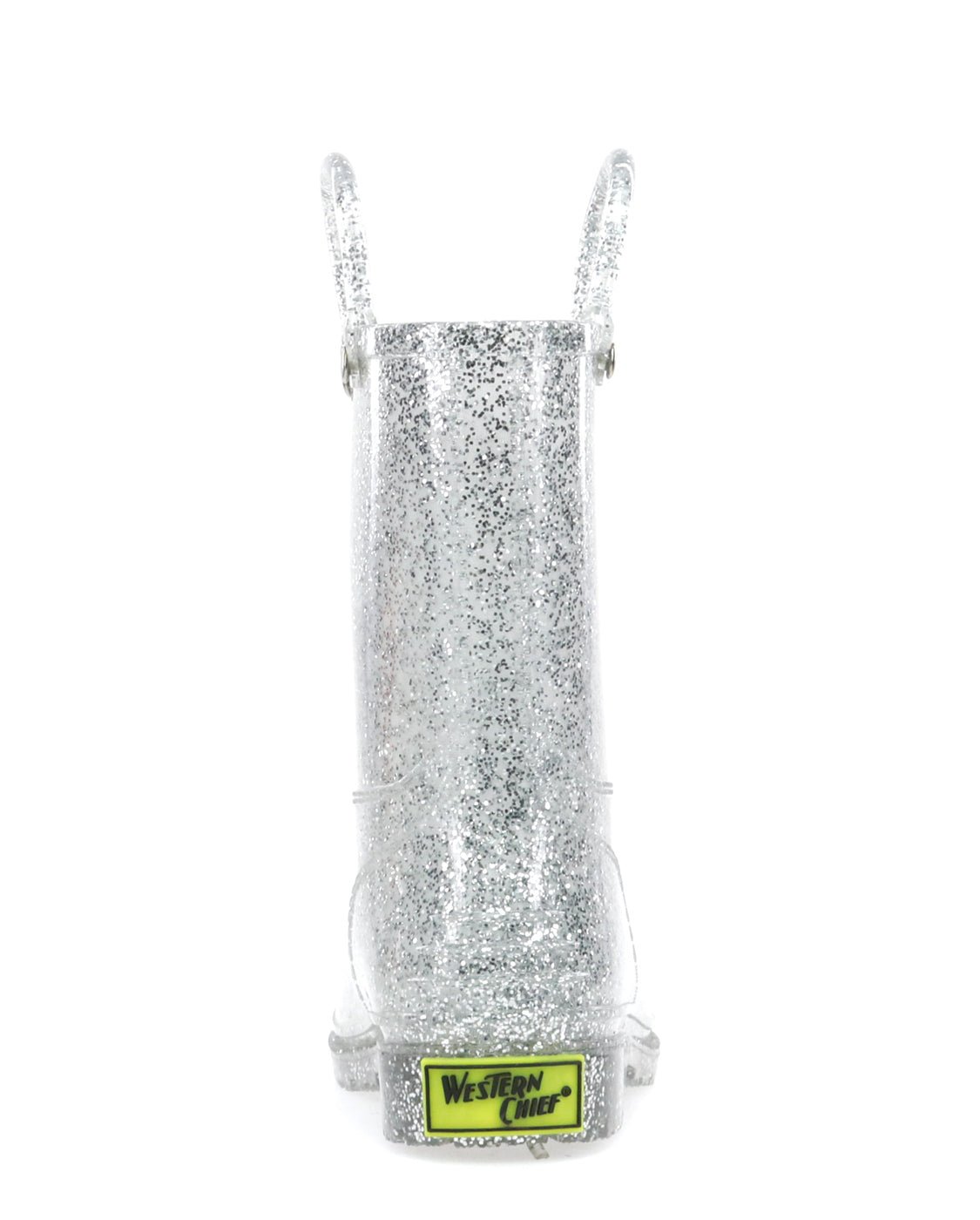 Kids Glitter Rain Boot - Silver - WSC B2B