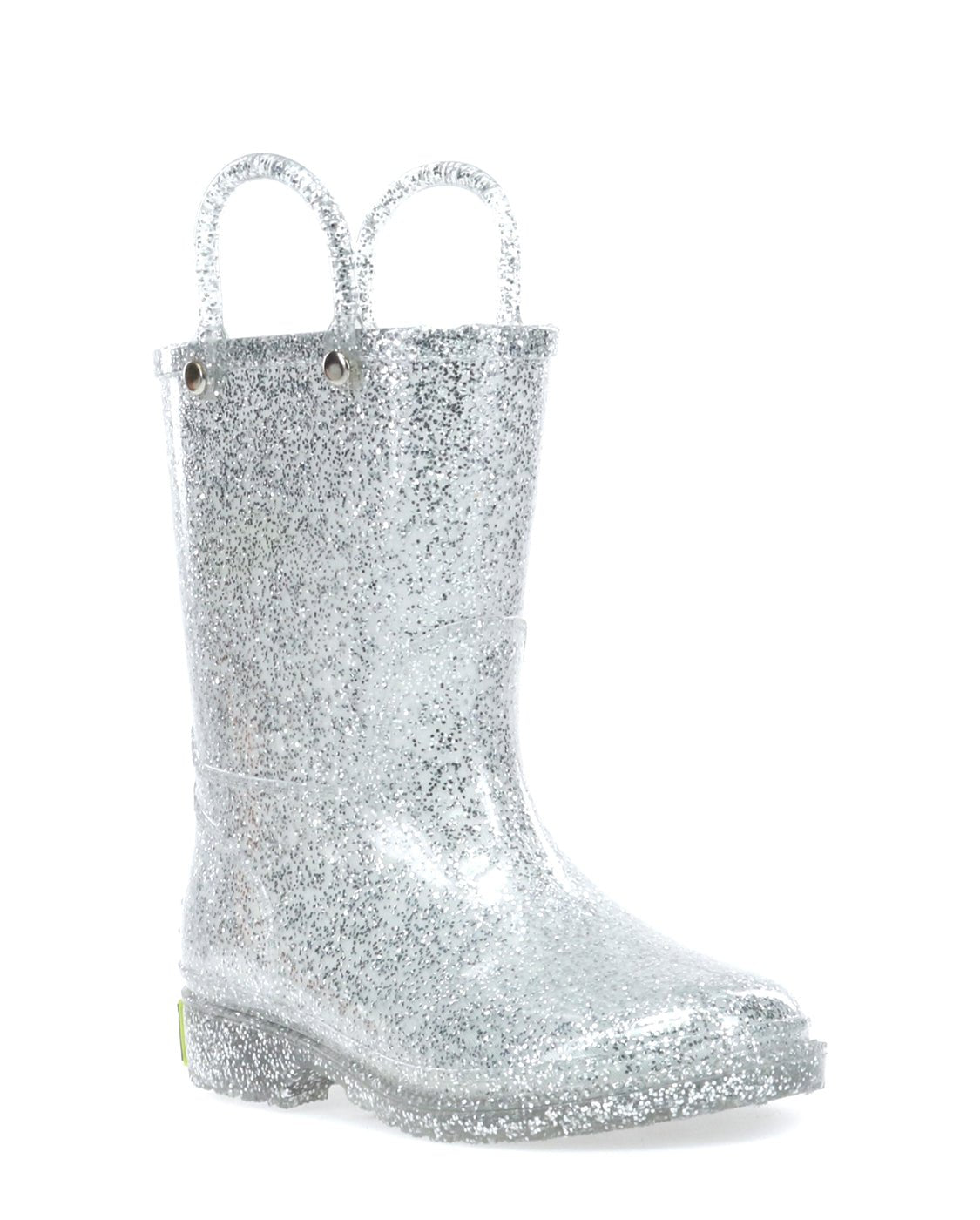 Kids Glitter Rain Boot - Silver - WSC B2B