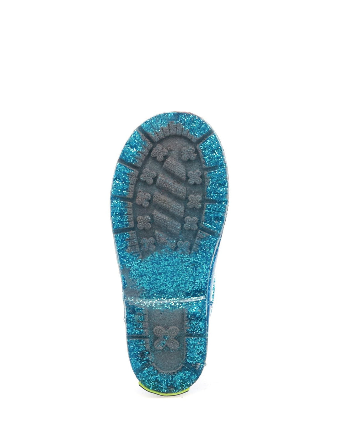Kids Glitter Rain Boot - Turquoise - WSC B2B