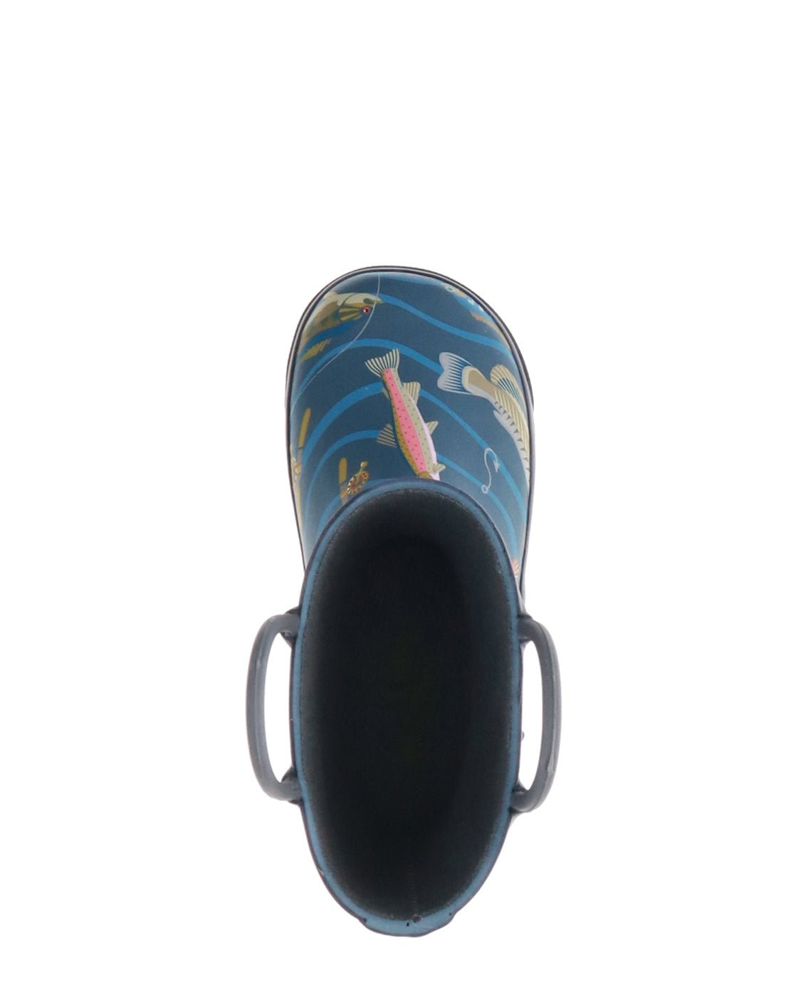 Kids Gone Fish'n Rain Boot - Navy - WSC B2B