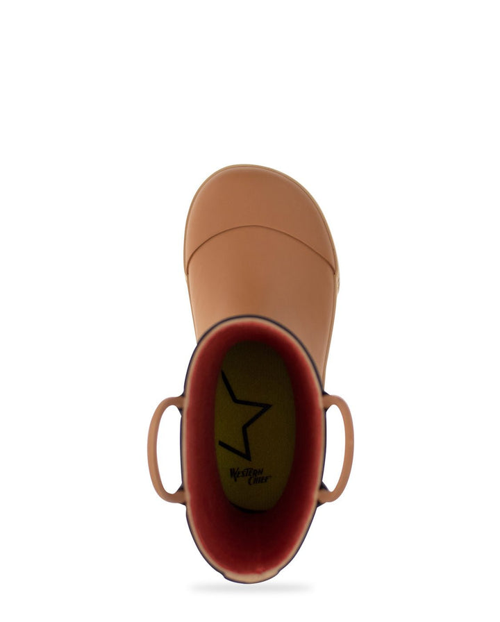 Kids Happy Helper Rain Boot - Chestnut - WSC B2B