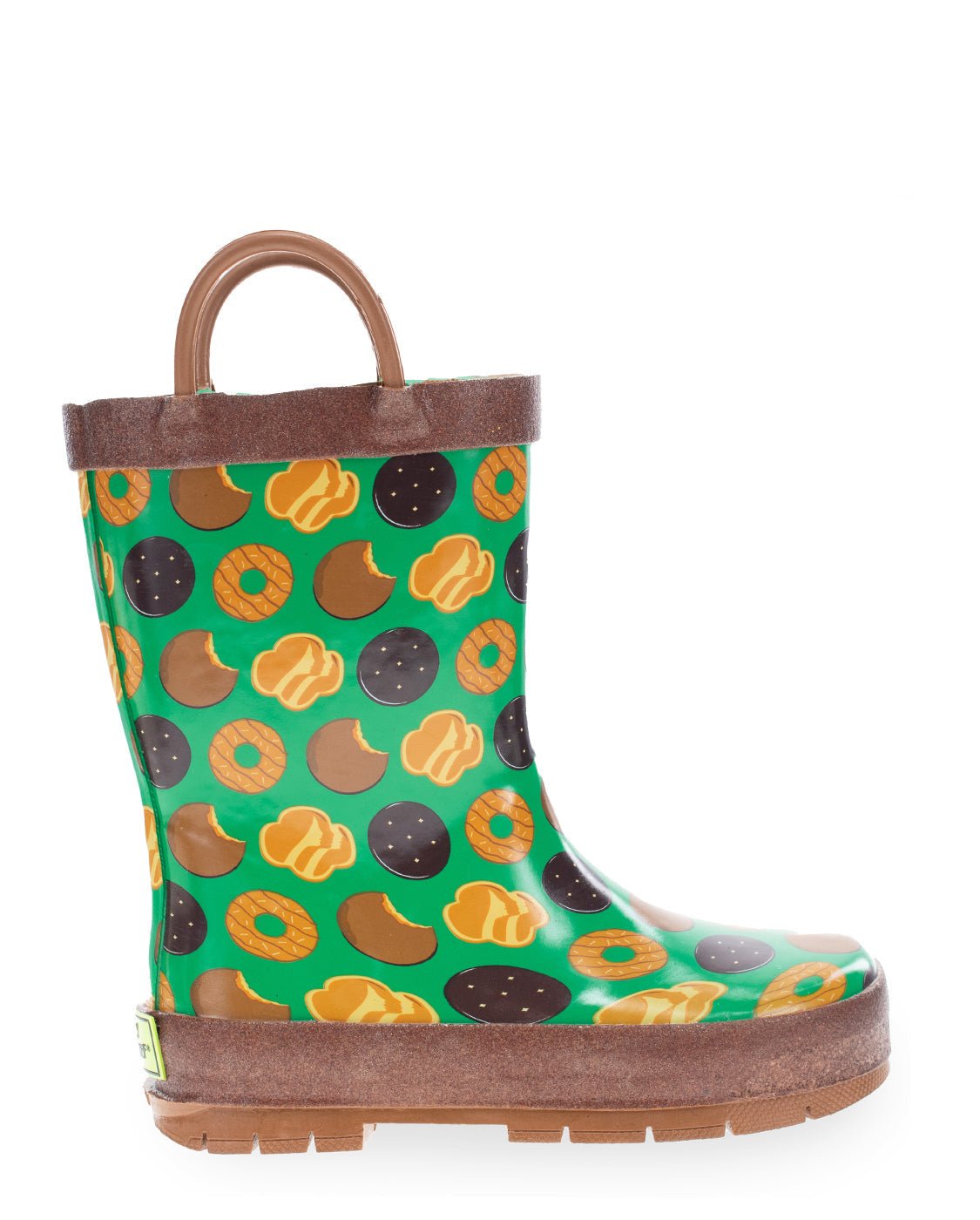 Kids It's Raining Cookies Rain Boot - Green - WSC B2B