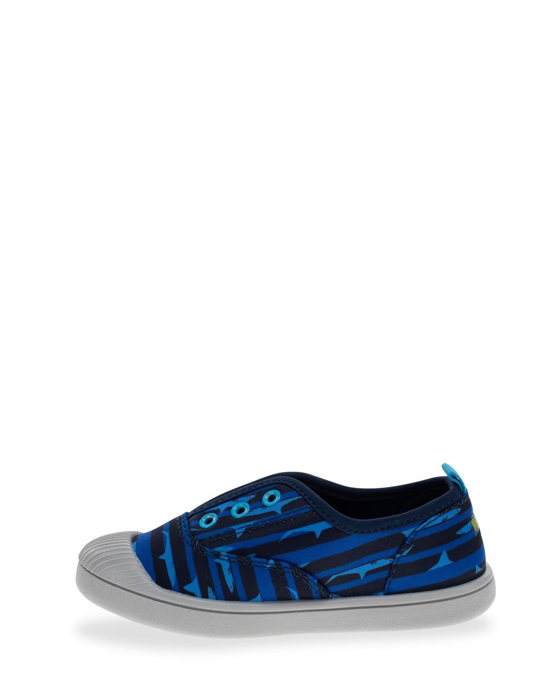 Kids Jetty Shark Slip On - Navy - WSC B2B