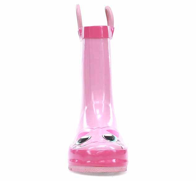 Kids Khloe Cat Rain Boot - Pink - WSC B2B