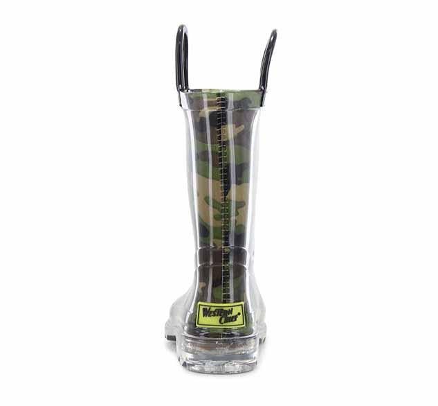 Kids Lighted Rain Boot - Camo - WSC B2B