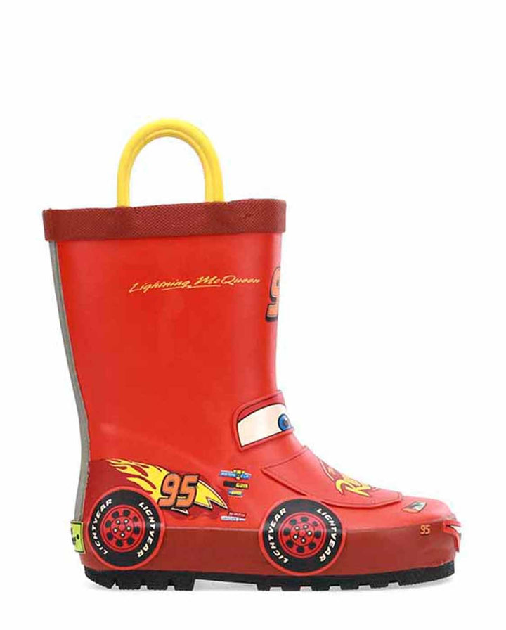 Kids Lightning McQueen Rain Boot - Red - WSC B2B