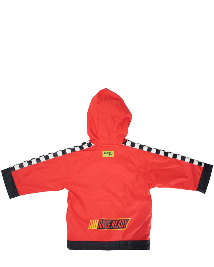 Kids Lightning McQueen Raincoat - Red - WSC B2B