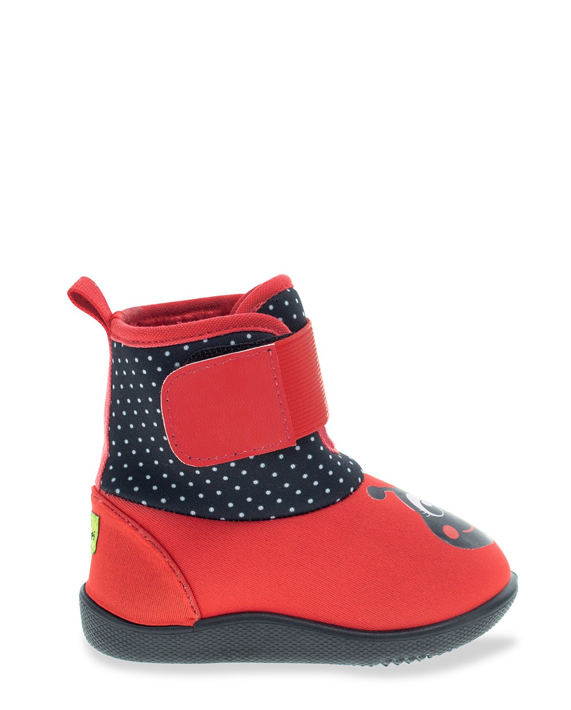 Kids Lucy Ladybug Baby Boot - Red - WSC B2B