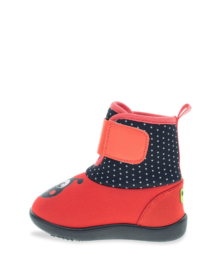 Kids Lucy Ladybug Baby Boot - Red - WSC B2B