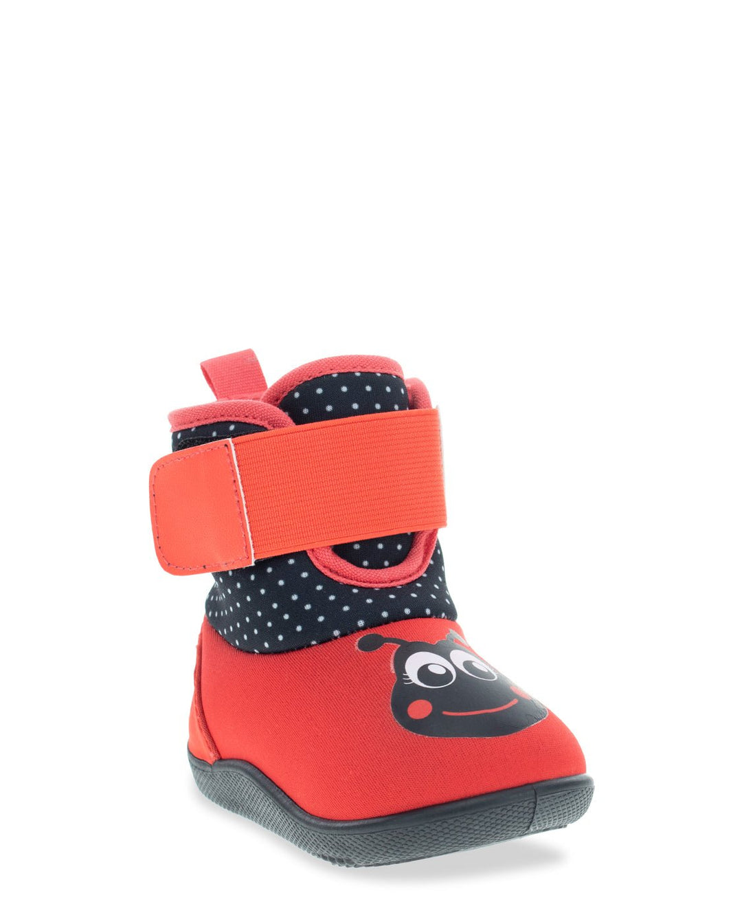 Kids Lucy Ladybug Baby Boot - Red - WSC B2B