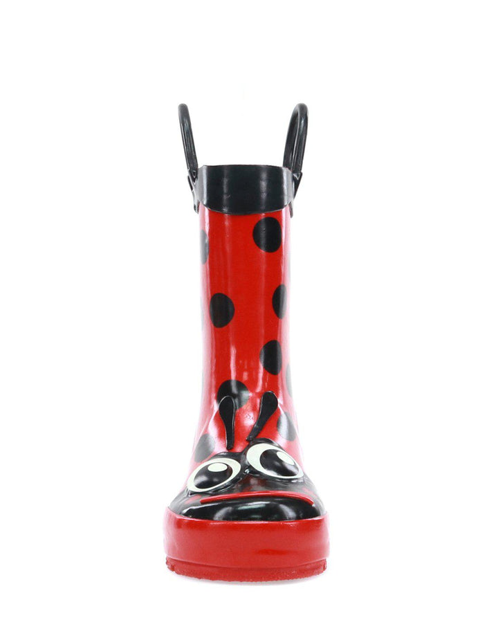 Kids Lucy Ladybug Rain Boot - Red - WSC B2B