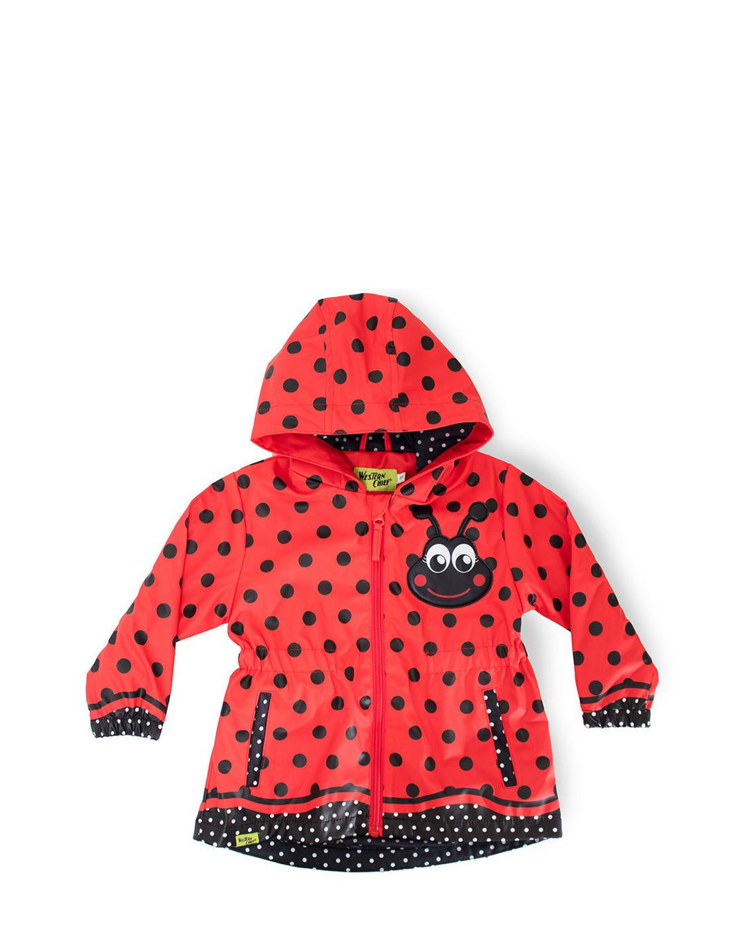 Kids Lucy Ladybug Raincoat - Red - WSC B2B
